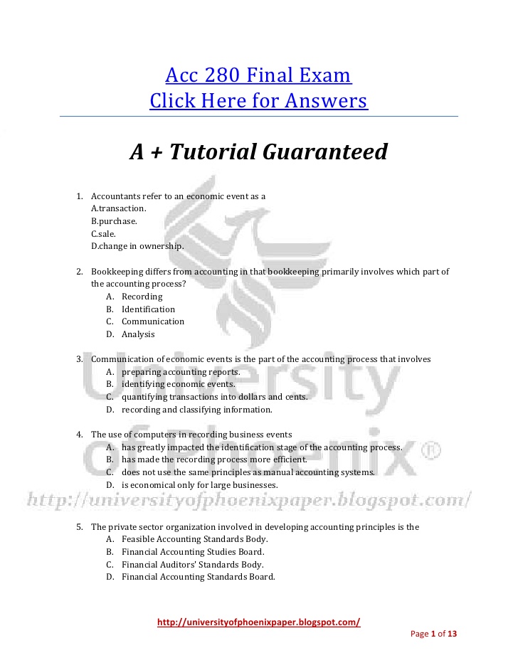 southwestern accounting study guide 13 answers